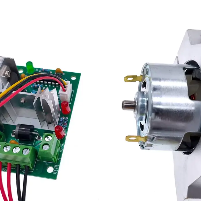 1 combinaison moteur à courant continu 775 12V/24V 15000R PWM contrôleur cc ER11 mandrin 5mm/mandrin