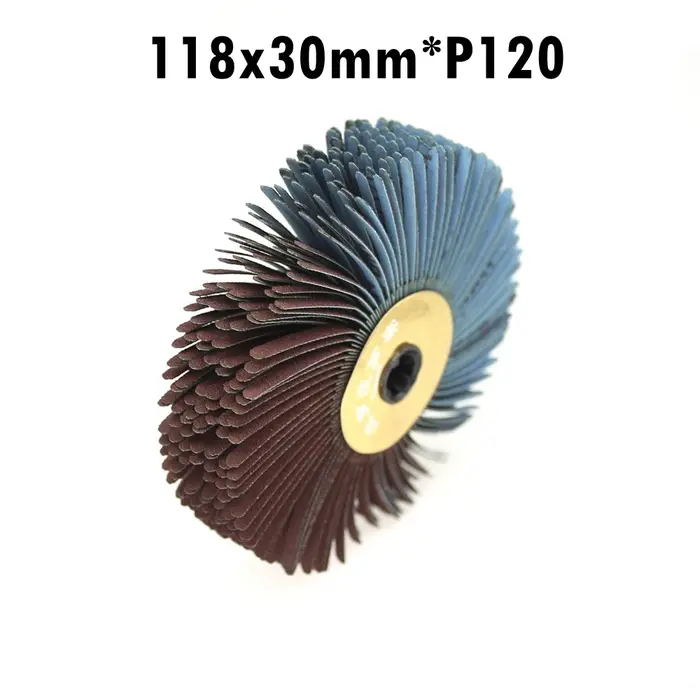 Brosse de polissage de fil de tissu de ponçage