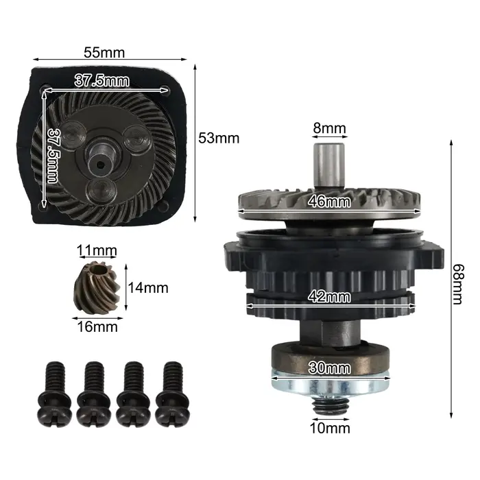 Ensemble d'engrenages de meuleuse d'angle FF03-100A