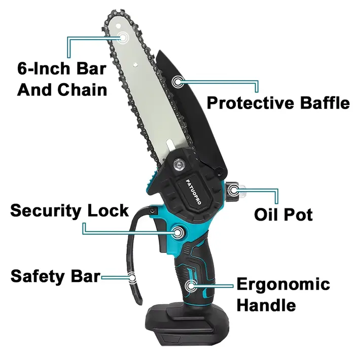 Makita – Mini scie électrique sans fil de 6 pouces