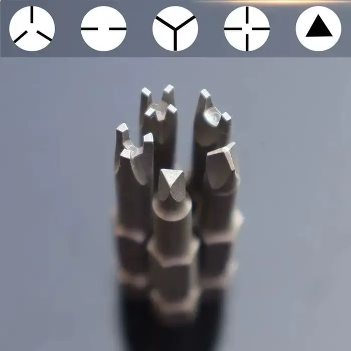 Jeu de tournevis magnétiques Triangle en forme de Y U