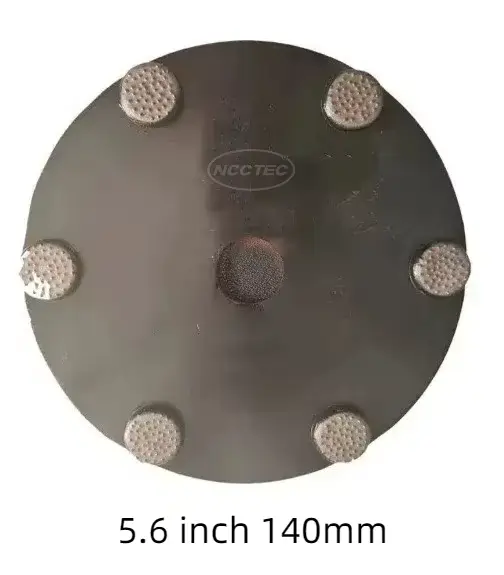 4 blocs de meulage diamantés circulaires Klindex à 5 segments