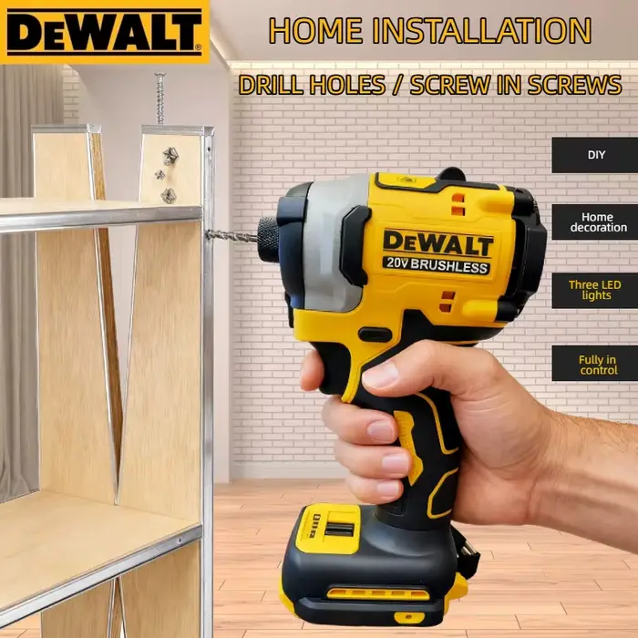 DEWALT DCF Nouveau 850 20V Perceuse-visseuse sans fil à moteur sans balais