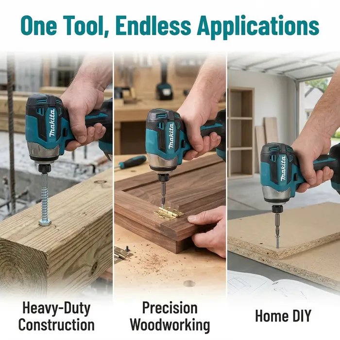 MAKITA DTD173 Visseuse à chocs sans fil 18V sans balais – Couple max. 180 N·m