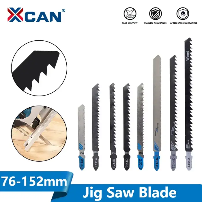 XCAN T tige lame de scie 5 pièces T111C T118A T127D T144D T244D T318A T344D