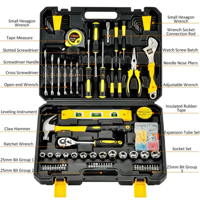 Ensemble d'outils de 108 pièces