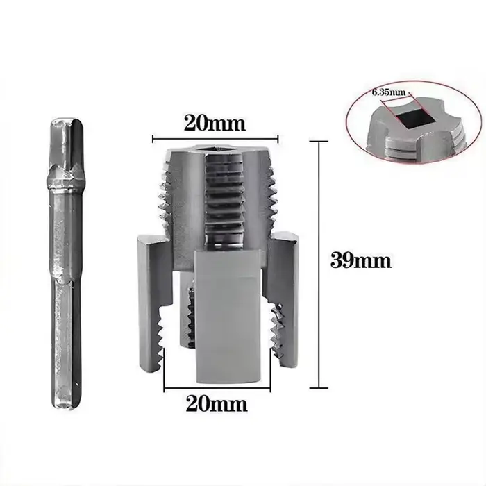 Foret PPR 20MM/25MM, ouvre-trou intérieur de tuyau d'eau, outil de taraudage, outil de fabrication d
