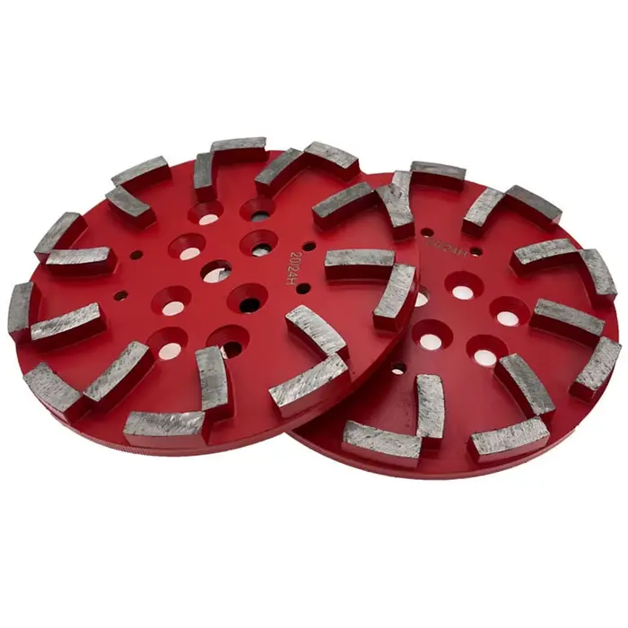 10 pouces 250mm diamant disque de meulage ciment pierre béton disque de meulage métal meule disque d