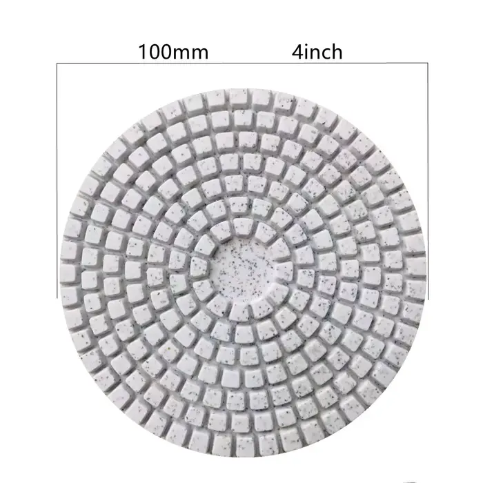 125 type 50 grain céramique carrelage bord disque de meulage M14 meuleuse d'angle polissage à sec marbre porcelaine