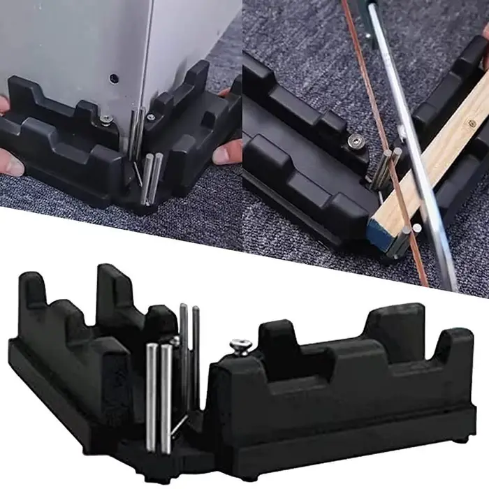 Outil de coupe de mesure d'angle d'onglet 2 en 1