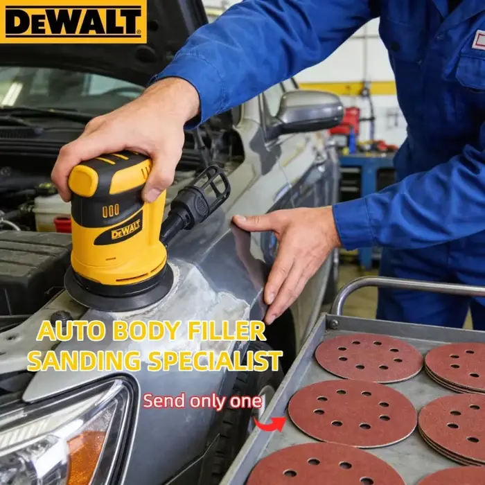 Ponceuse orbitale sans fil Dewalt 110000RPM : Outil multifonctionnel de meulage et de polissage (compatible avec les batteries 20V)