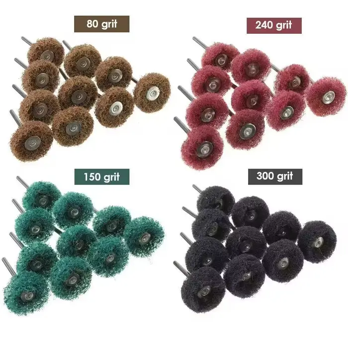 Mini perceuse, brosse Abrasive
