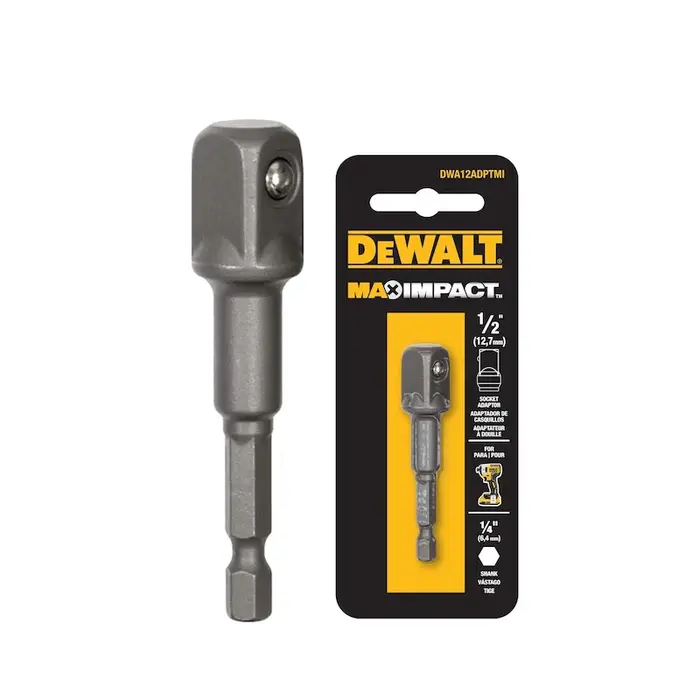 DEWALT – adaptateur carré 1/4 "à 1/2" 3/8 "