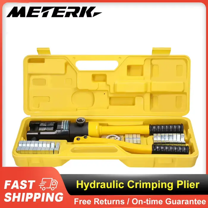 Pince à sertir hydraulique avec matrices