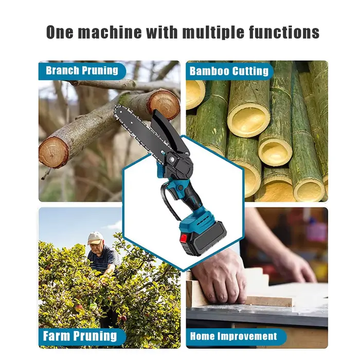 Makita – scie à chaîne électrique Portable de 6 pouces, coupe-bois pour arbre, outil électrique de j