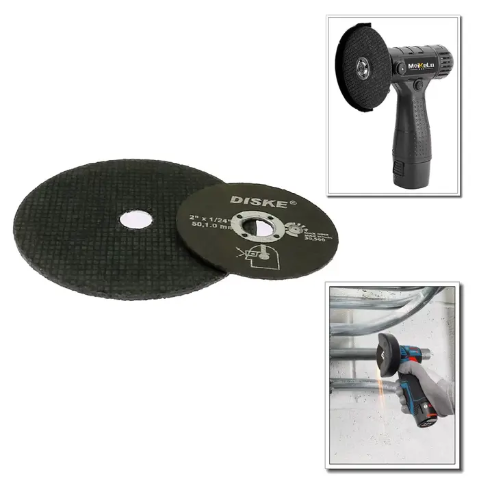Mini disque à lamelles, roue Abrasive, tranche de coupe 50mm/75mm, polisseuse à Air 12V, outil de me