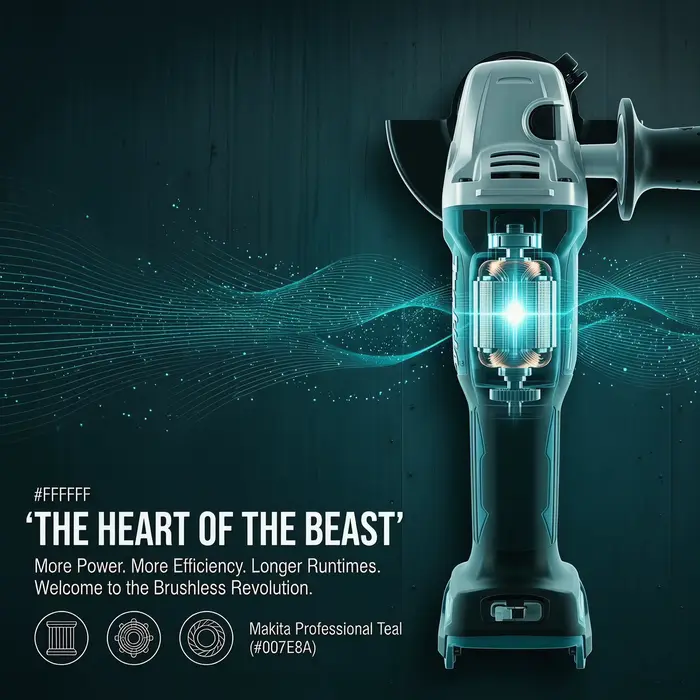 MAKITA DGA404 Meuleuse d'angle sans balais 18V 8500RPM 100mm