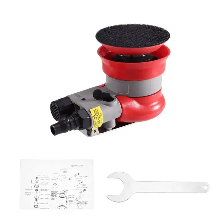 BSEVB - Ponceuse pneumatique pour finition automobile, 3 pouces (75 mm), pour le ponçage du bois, ponceuse à sec