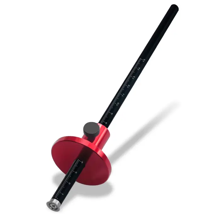 Jauge de marquage de roue-traceur pour le travail du bois-outils