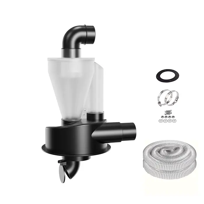 Collecteur de poussière Cyclone à Double Filtration pour le travail du bois