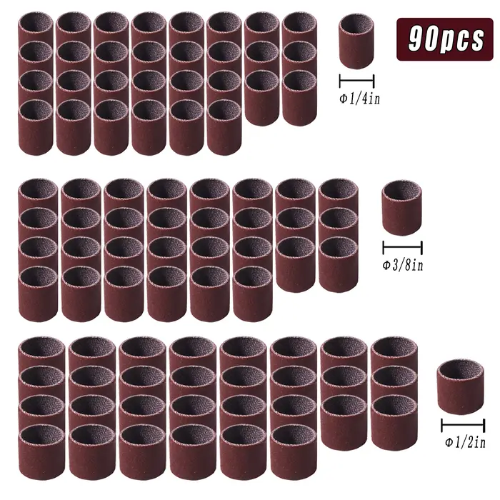 Kit de tambour de ponçage pour outil rotatif Dremel