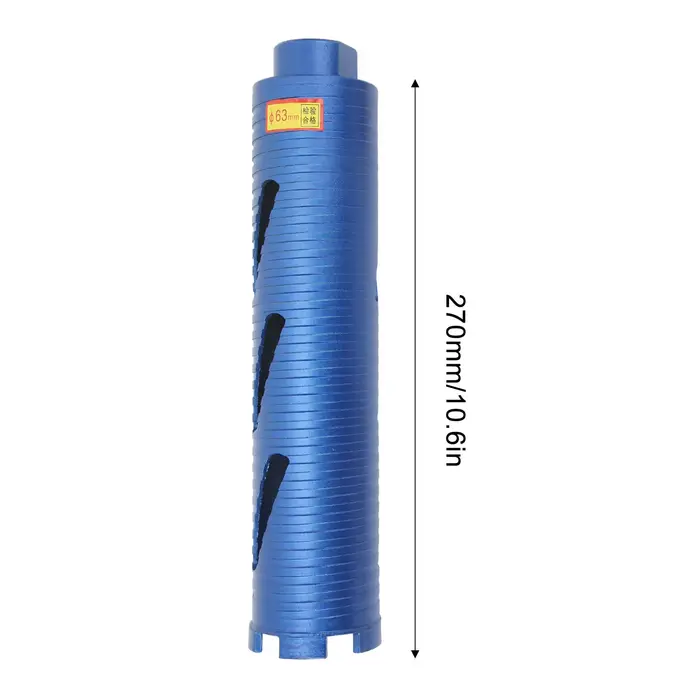 Foret scie cloche acier allié filetage 5/8-11 perçage humide et sec retrait rapide des copeaux large compatibilité pour le marbre