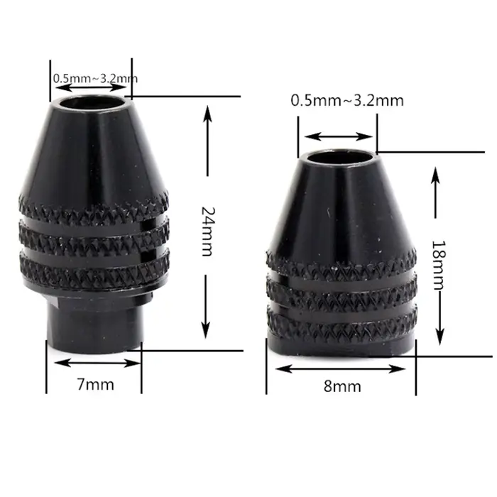 Mini adaptateur de mandrin de perceuse multi-sans clé