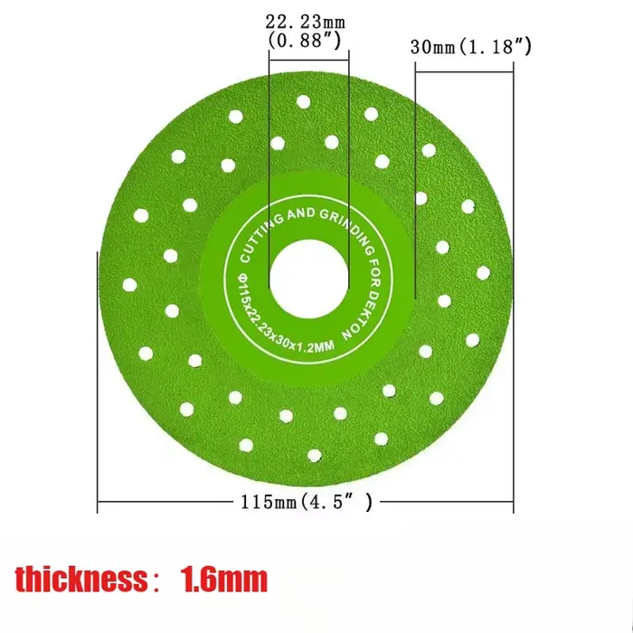 Disque de meulage disque de coupe 1/3/5/10 pièces disque de coupe en céramique pour carrelage en aci