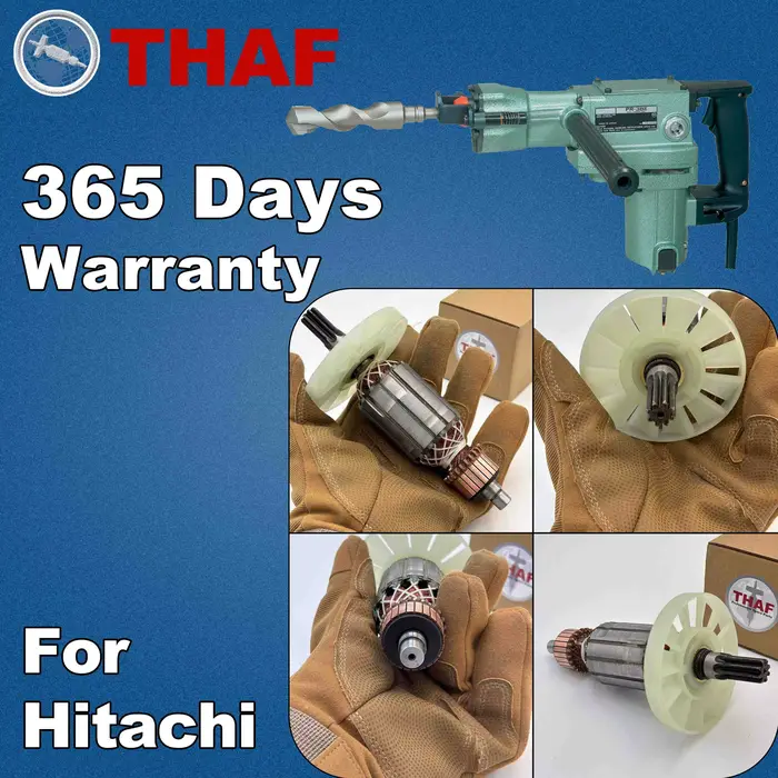 AC 220V 240V PR-25B PR-38E PH-40F Induit Rotor Stator Field pour HITACHI Marteau A Percussion Pièces de rechange