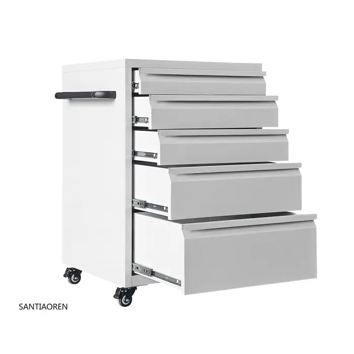 Armoire à outils mobile à 20255 tiroirs avec rangement verrouillable, organisateur d'outils roulants