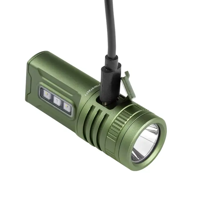 Mini lampe de poche multifonction avec LED UV RGB Lumintop GT NANO V6.0 720 lumens 410 mètres avec queue magnétique TYPE USB