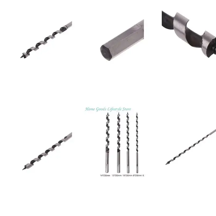 E74E 230 mm long bits forage pour forage en bois précis précision