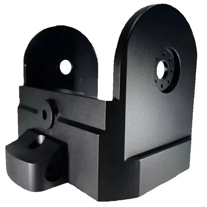 Support en aluminium sur mesure usiné CNC pour pièces d'équipement robotique