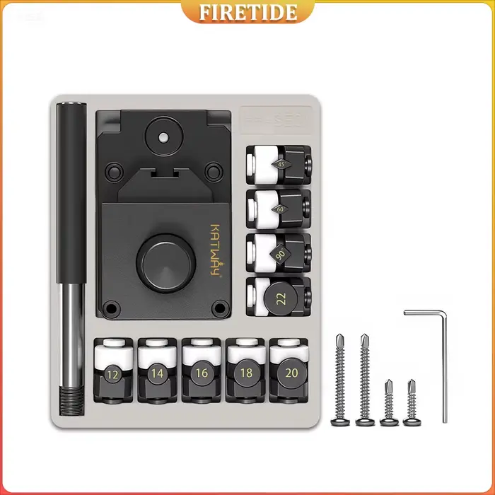 Kit d'outils de cintreuse d'anneaux multifonctions, Machine à cintrer les anneaux en métal, ensemble