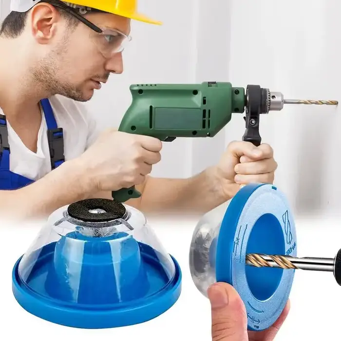 Perceuse électrique, couvercle anti-poussière