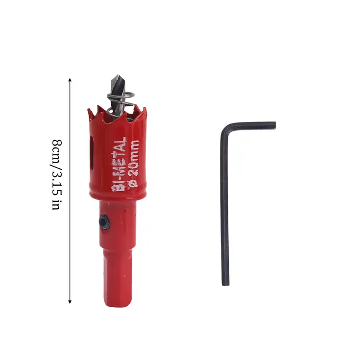 Scie cloche bimétallique M42 en acier rapide pour métaux, alliages, acier inoxydable et bois, diamèt