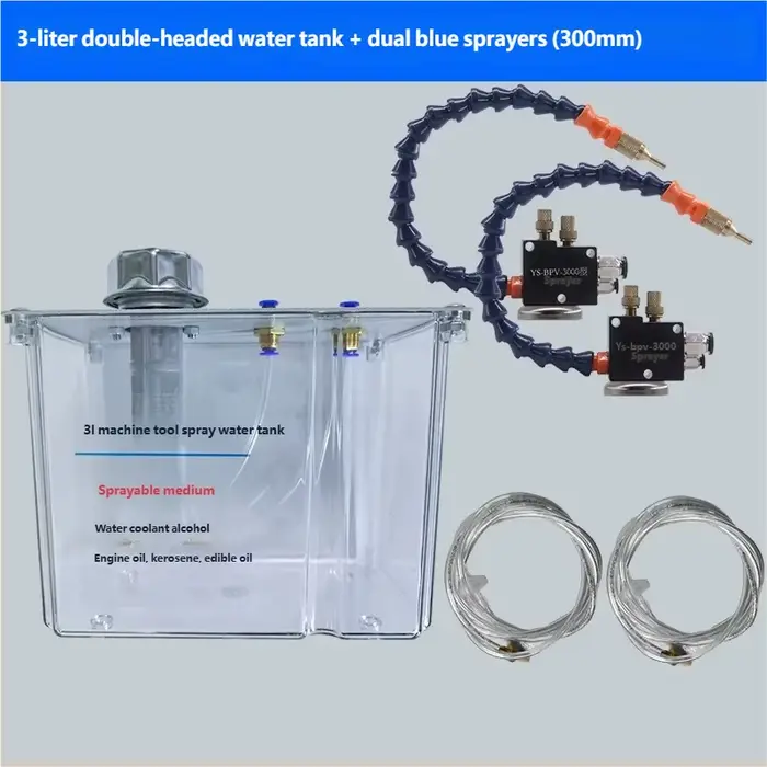 Kit de pulvérisation de lubrifiant 3L avec pompe à liquide de refroidissement