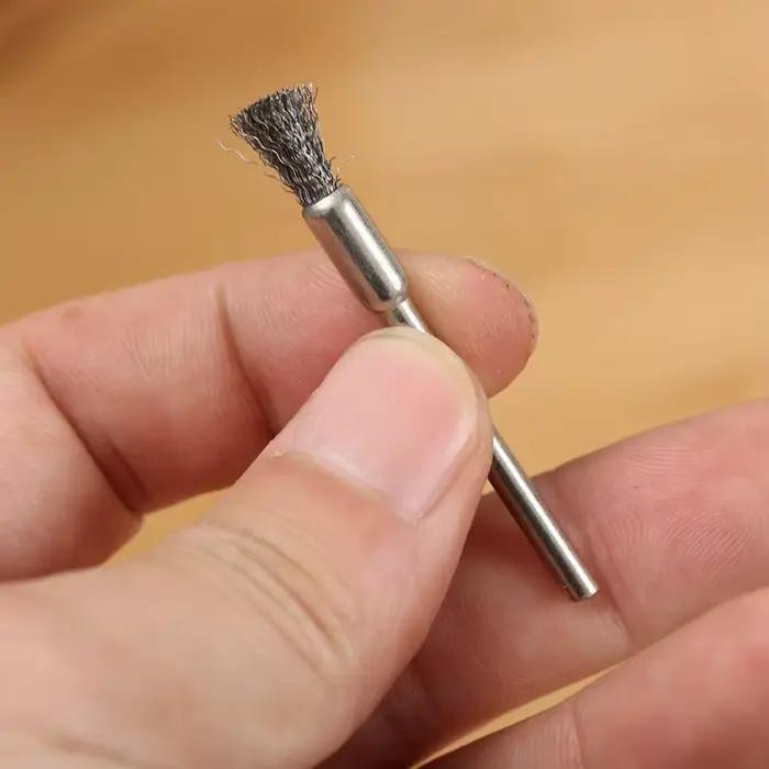5 brosses à fil d'acier de 5 mm