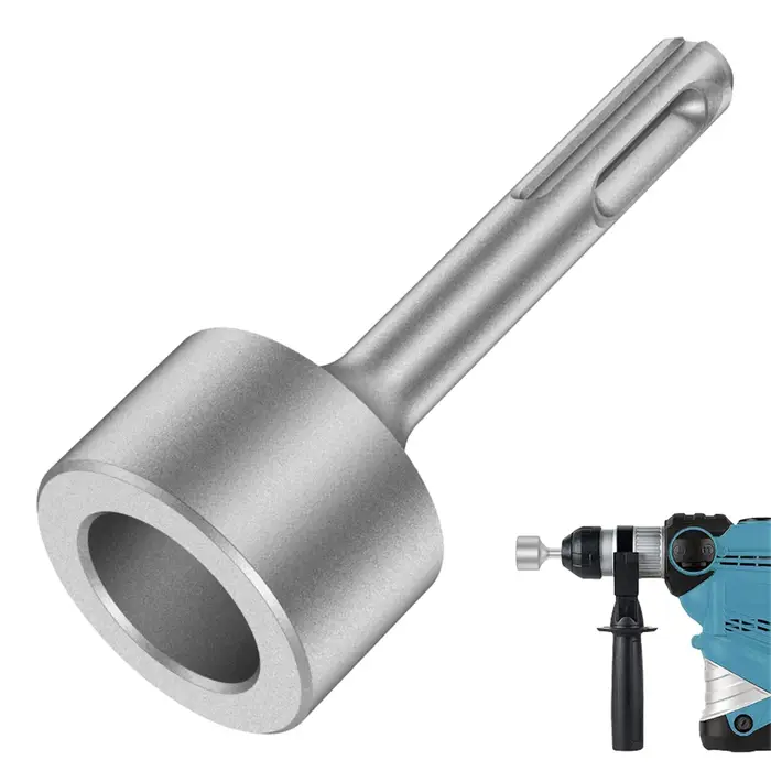 Embouts SDS Plus pour piquet de terre 19/21/25/29/35 mm, adaptateurs d'embouts pour piquet de terre en acier pour tous les marteaux perforateurs rotatifs SDS Plus