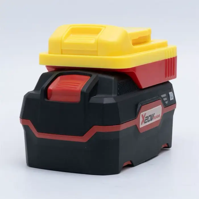 Adaptateur de batterie pour batterie Li-ION Parkside Lidl X20V, conversion en batterie DeWalt 18V, accessoires pour outils électriques portables sans fil
