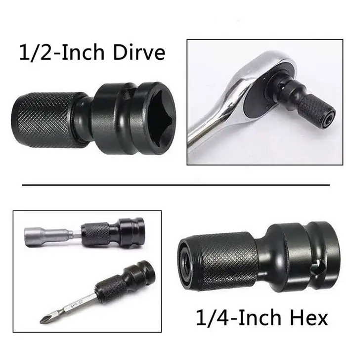 Adaptateur de prise de convertisseur de mandrin de perceuse