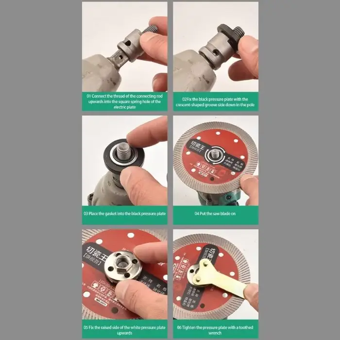 "Drive Electric Foret to Grinder Conversion Set Heavy Duty