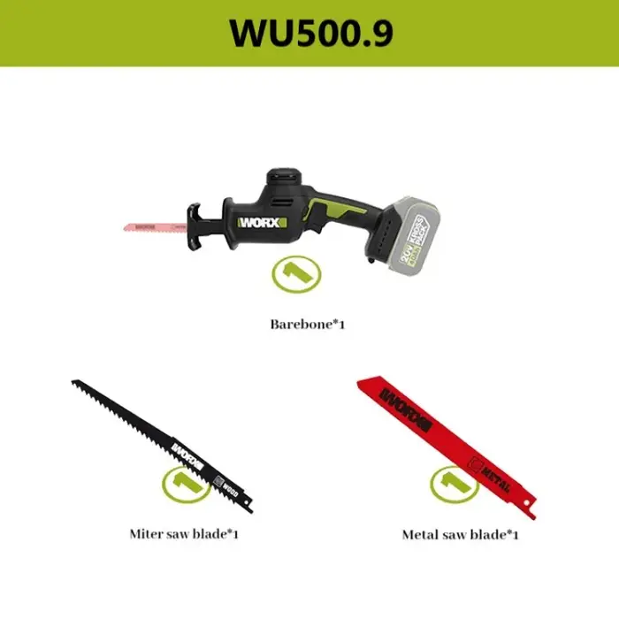 Scie alternative électrique sans balais Punta X WU500