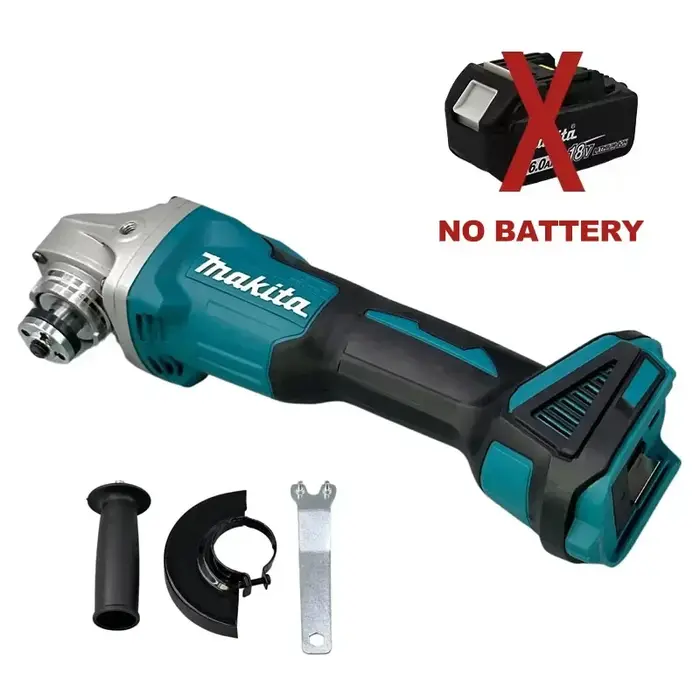 Makita DGA404 125mm/100mm meuleuse d'angle électrique au Lithium sans brosse Machine de découpe Rechargeable