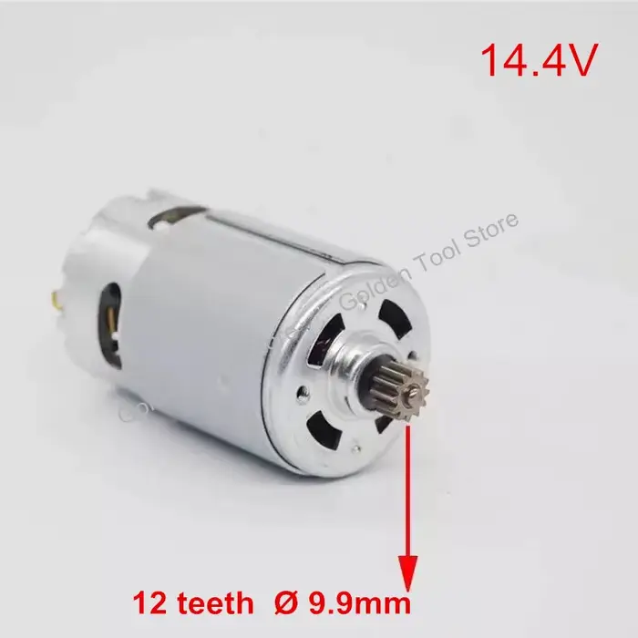Moteur 12 dents 2 609 199 378 2609199378 14.4V pour BOSCH GSR 1440-li GSR1440-LI TSR1440-LI perceu