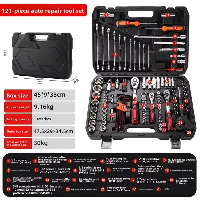 Ensemble d'outils de réparation automobile