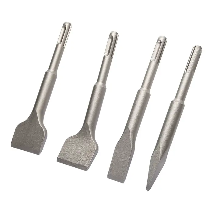 SDS PLUS tige électrique marteau maçonnerie Point rainure plat ciseau outils mur roche foret pour carrelage ciment béton brique pierre
