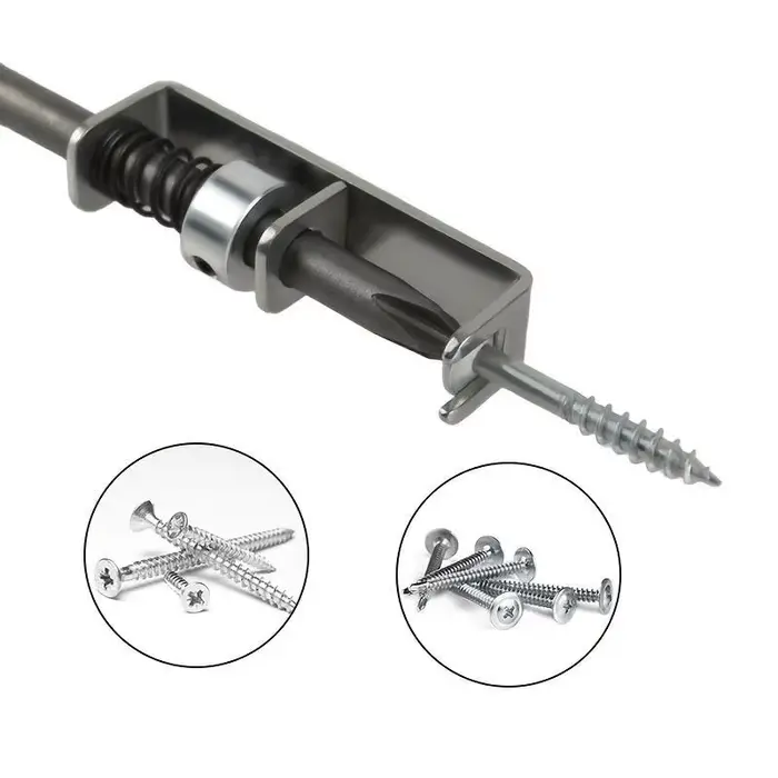 Mèche de perçage auto-serrante avec clé