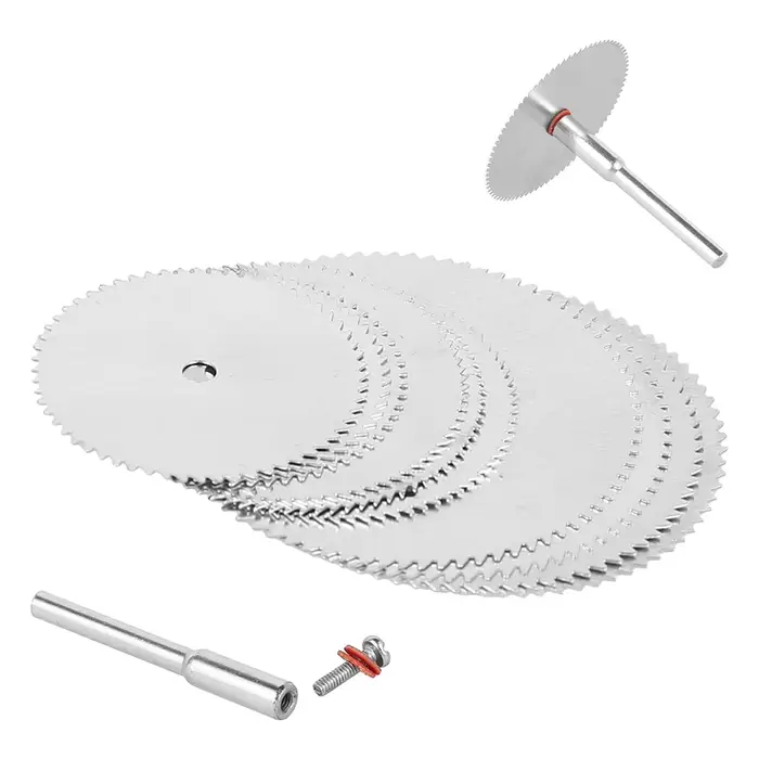 Roue de coupe de lame de scie circulaire avec 1 mandrins