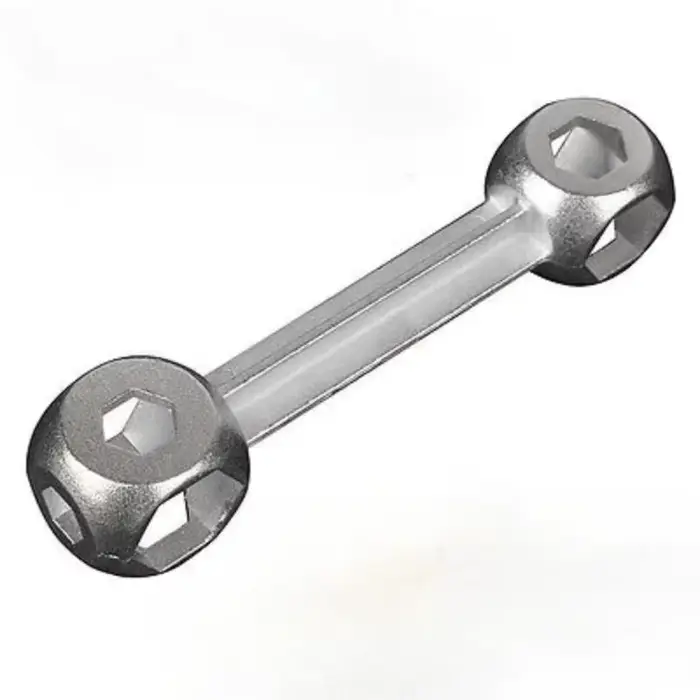 Clé à douille hexagonale portable multifonctionnelle 10 en 1